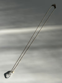 Ganesh Himal crystal. 10k necklace