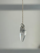 Ganesh Himal crystal. 10k necklace
